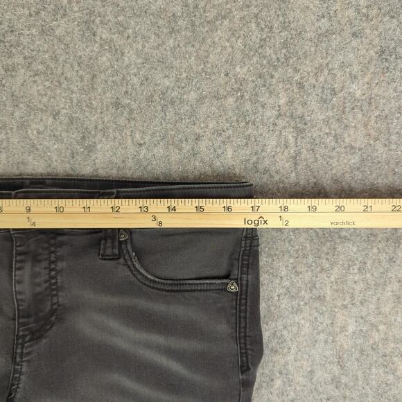 Kut from the Kloth Jeans Womens 12 Black Stretch Skinny Denim KP6014MA1 Mid Rise - Picture 4 of 13